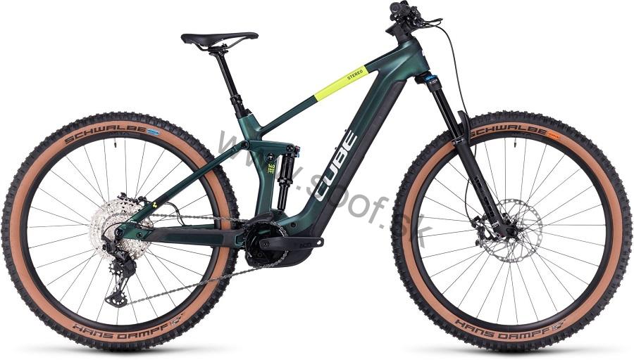 CUBE Stereo Hybrid 140 HPC SLX 750 goblin´n´yellow 2024